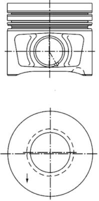 40387600 Píst KOLBENSCHMIDT