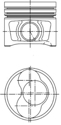 40409620 Píst KOLBENSCHMIDT