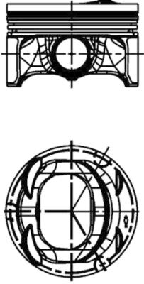 40477600 Píst KOLBENSCHMIDT