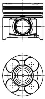 40660600 Píst KOLBENSCHMIDT