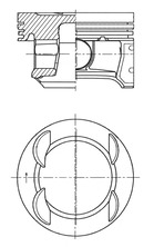 41007620 Píst KOLBENSCHMIDT