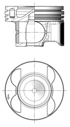 41079600 Píst KOLBENSCHMIDT