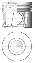 41494610 Píst KOLBENSCHMIDT