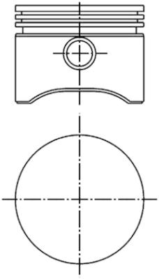 94132700 Píst KOLBENSCHMIDT