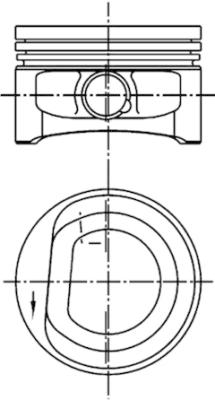 99452620 Píst KOLBENSCHMIDT