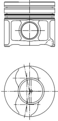 41795600 Píst KOLBENSCHMIDT