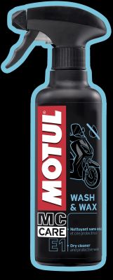 102996 MOTUL suchý čisticí a ochranný vosk E1 WASH & WAX, 400 ml  102996 MOTUL