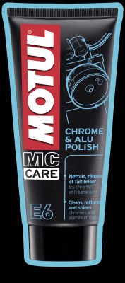 103001 MOTUL leštěnka na chrom E6 CHROME & ALU POLISH, 100 ml MOTUL