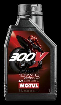 104118 MOTUL 300V 10W40 4T FL, 1 l  104118 MOTUL