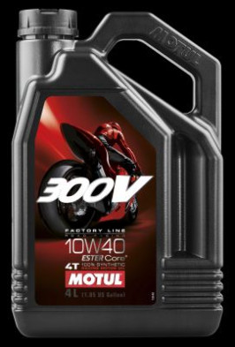 104121 MOTUL 300V 10W40 4T FL, 4 l  104121 MOTUL