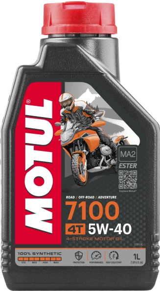 104086 MOTUL 7100 5W40 4T, 1 l 104086 MOTUL