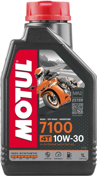 104089 MOTUL 7100 10W30 4T, 1 l 104089 MOTUL