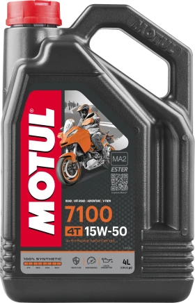 104299 MOTUL 7100 15W50 4T, 4 l 104299 MOTUL