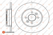 1642766480 Brzdový kotouč EUROREPAR