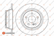 1642768280 Brzdový kotouč EUROREPAR