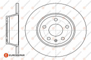 1642770180 Brzdový kotouč EUROREPAR