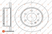 1642777180 Brzdový kotouč EUROREPAR
