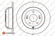 1642780980 Brzdový kotouč EUROREPAR