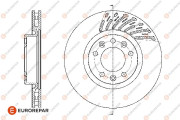 1667851280 Brzdový kotouč EUROREPAR