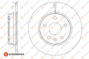 1676009580 Brzdový kotouč EUROREPAR