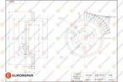 1684292480 Brzdový kotouč EUROREPAR