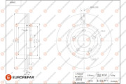1684292980 Brzdový kotouč EUROREPAR