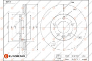 1684298280 Brzdový kotouč EUROREPAR