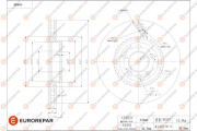 1684312580 Brzdový kotouč EUROREPAR