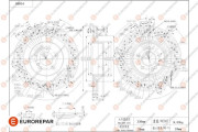 1684327680 Brzdový kotouč EUROREPAR
