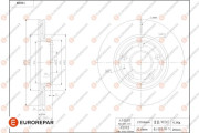 1684333380 Brzdový kotouč EUROREPAR