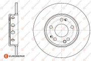 1618868180 Brzdový kotouč EUROREPAR