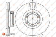 1618883680 Brzdový kotouč EUROREPAR
