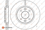 1618885180 Brzdový kotouč EUROREPAR
