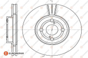 1622810480 Brzdový kotouč EUROREPAR