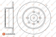 1618888880 Brzdový kotouč EUROREPAR
