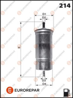 E145078 Palivový filtr EUROREPAR