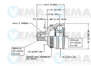 18294 VEMA sada kĺbov hnacieho hriadeľa 18294 VEMA