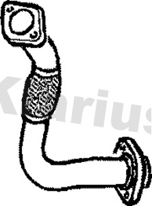 301351 Výfuková trubka KLARIUS