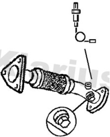 301844 Výfuková trubka KLARIUS