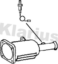 390236 Filtr sazových částic, výfukový systém KLARIUS