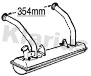210396 Přední tlumič výfuku KLARIUS