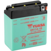 6N11A-1B YUASA Motobaterie 6N11A-1B / 6V / 11Ah (Conventional 6 Volt) | 6N11A-1B YUASA