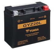 GYZ20L Motobaterie Yuasa Super MF GYZ20L (integrovaná) YUASA