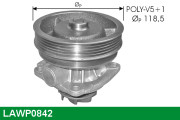 LAWP0842 Vodní čerpadlo, chlazení motoru LUCAS