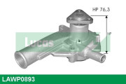LAWP0893 Vodní čerpadlo, chlazení motoru LUCAS