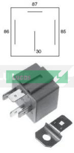 SRB530 Relé, palivové čerpadlo Lucas LUCAS