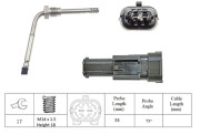 LGS7058 Čidlo, teplota výfukových plynů LUCAS