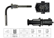 LGS7097 Čidlo, teplota výfukových plynů LUCAS