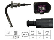 LGS7169 Čidlo, teplota výfukových plynů LUCAS