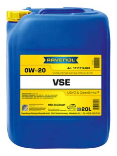 1111112-020-01-999 RAVENOL motorový olej VSE SAE 0W-20 - 20 litrů | 1111112-020-01-999 RAVENOL